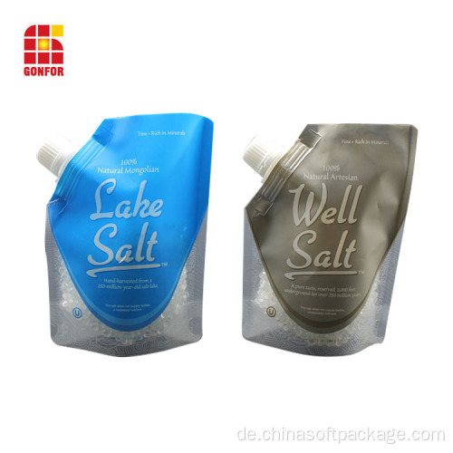 Custom Liquid Refill Spout Stehbeutel Verpackung